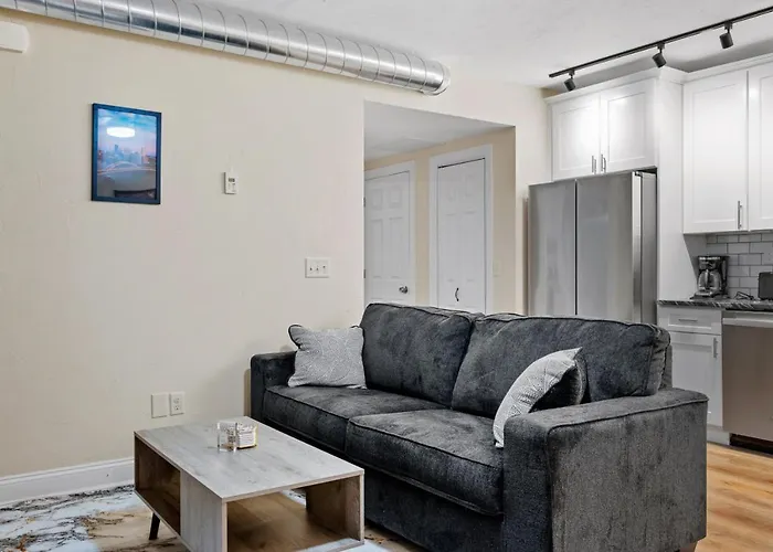 Apartment Upscale King Bed Ada With Free Parking